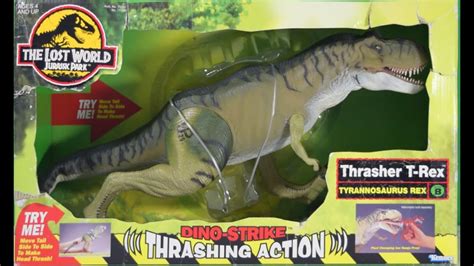 The Lost World Jurassic Park Thrasher T Rex Toy Toywalls