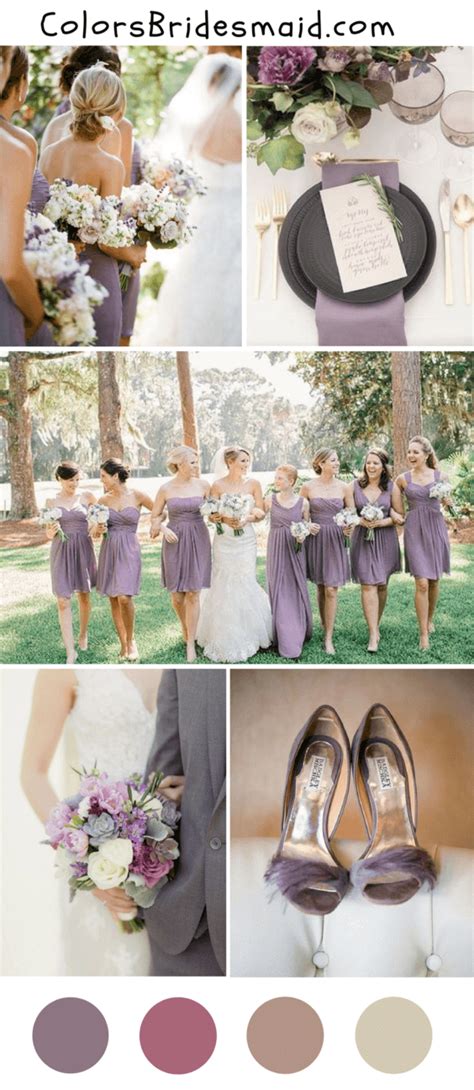 8 Popular Fall Wedding Color Palettes For 2018 Colorsbridesmaid