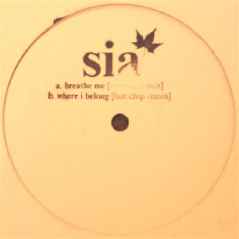 Sia - Breathe Me (2004, Vinyl) | Discogs