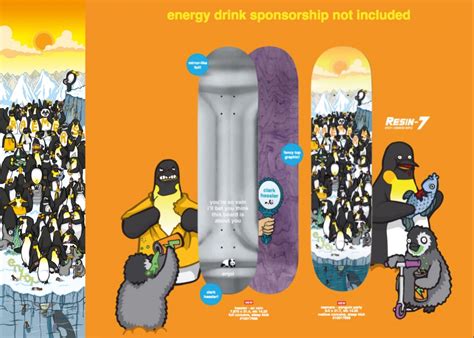 Enjoi Skateboards Penguin Party Rob Mathieson