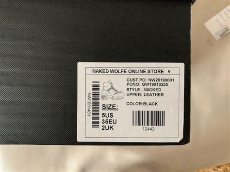 NEUE Naked Wolfe SPIKE BLACK LEATHER Kaufen Auf Ricardo