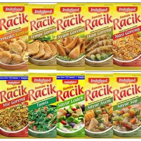 Jual Indofood Bumbu Racik All Varian Bumbu Instant Racik Indofood