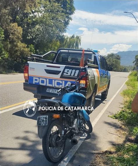 Circulaba En Moto Sin Documentaci N Se La Secuestraron La Uni N Digital