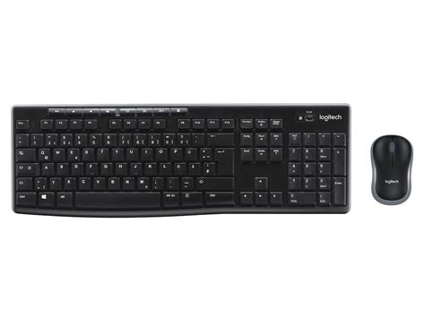 Logitech MK270 Combo Trådløs Mus keyboards kombinasjonspakker