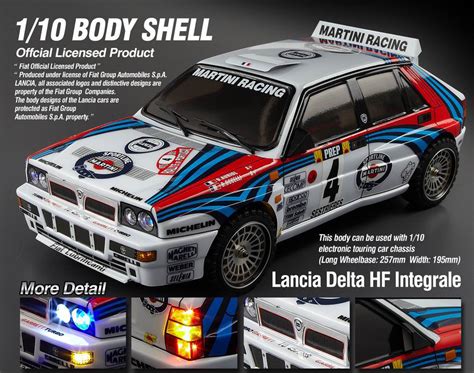 Killerbody Lancia Delta Hf Integrale Rc Car Heli Und Multicopter