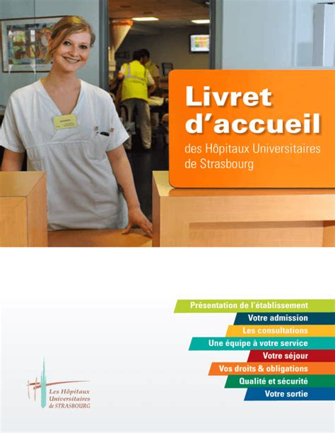 Le Livret D Accueil Du Patient Les H Pitaux Universitaires De