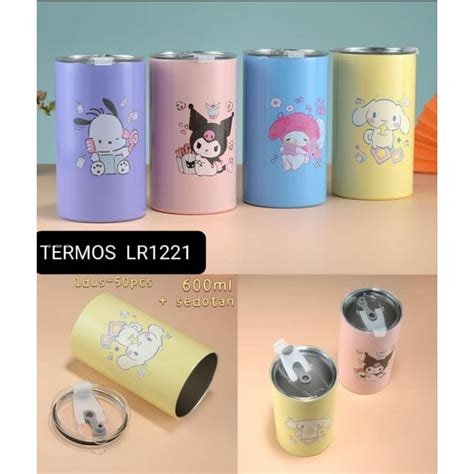 Jual Tumbler Stainless Sanrio Termos Gelas Tahan Dingin Ml Free