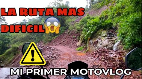 LA RUTA MAS DIFICL EN VILLAVICENCIO Mi Primer MOTOVLOG YouTube