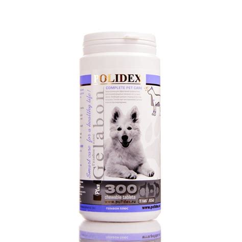 Polidex Gelabon plus - Полідекс Гелабон для собак, 300 таб купити в ...