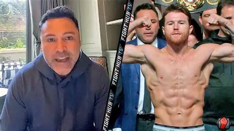 Oscar De La Hoya On Fighting Canelo In Comeback I Would Definitely