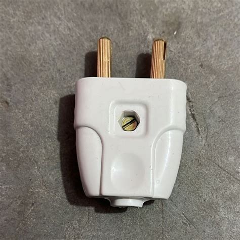 2 Pin 6A PVC Plug Top At Rs 15 Piece Plug Tops In Tumakuru ID