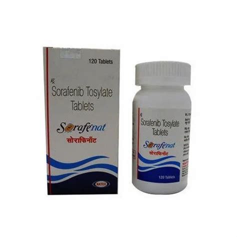 Sorafenib Tosylate Mg Sorafenat Cancer Tablet Prescription Natco