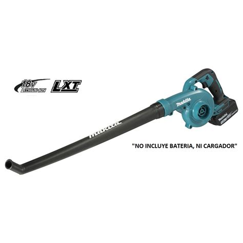 Soplador A Batería 18v Makita Dub186z Para Hojas Jardín No Incluye Batería Ni Cargador