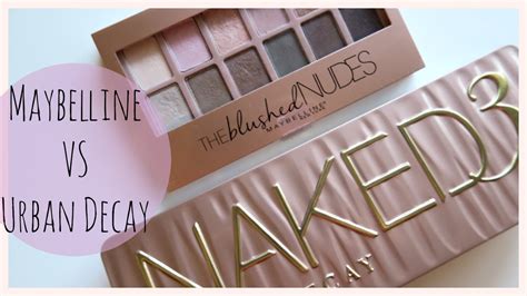 Alternatives moins chères aux Naked Palette d Urban Decay