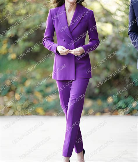 Kate Middleton Purple Suit | USA Jacket