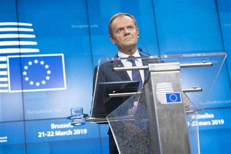 Eu Debates One Year Brexit Delay To Avoid No Deal Wsj