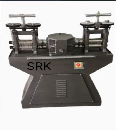 Electric Ms Body Double Head Jewellery Rolling Machine 220 V