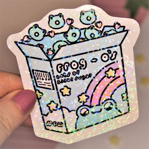 Frog Food Stickers Etsy Chibi Drawings Kawaii Drawings Food Stickers