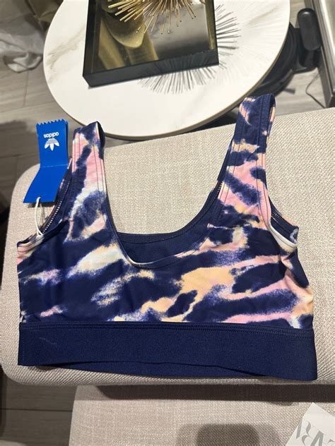 Authentic Adidas Bikini Top Women S Fashion Activewear On Carousell