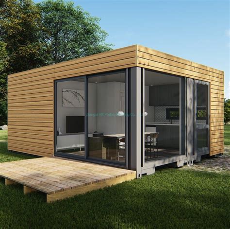 Ft Ft Wooden Cladding Movable Prefab Prefabricated Moduar Tiny