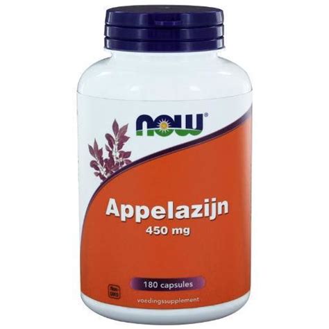 Appelazijn 450 Mg 180 Capsules Now Nova Vitae