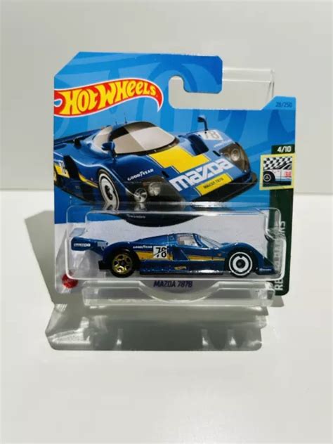 Hot Wheels Mazda B Blue Hw Retro Racers New Eur Picclick De