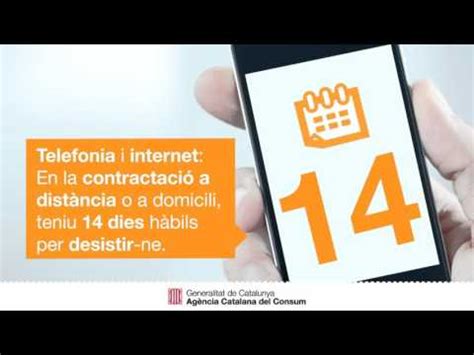 Telefonia I Internet Dret De Desistiment Youtube