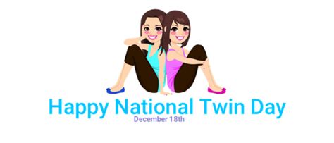 Happy National Twin Day - Treat Fantastic