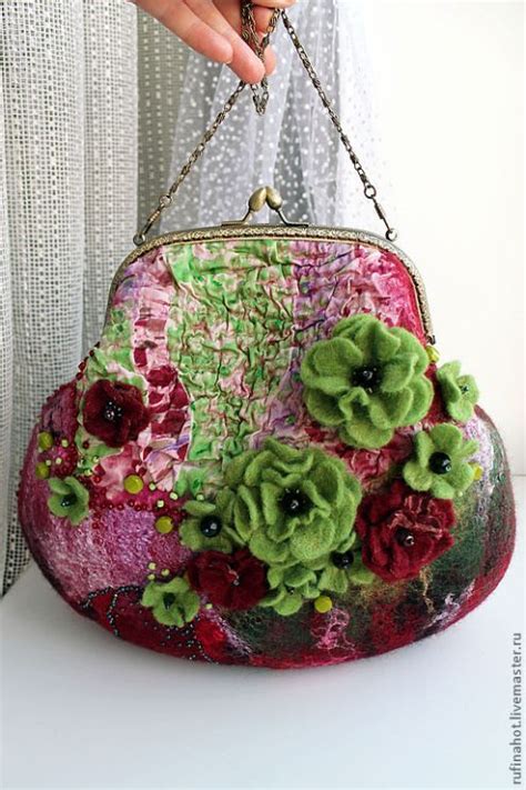 #10 - - roce | Валяние, Кошелёк из войлока, Шерстяной фетр