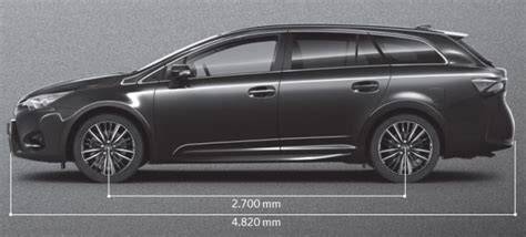 Toyota Avensis Touring Sports Abmessungen Technische Daten