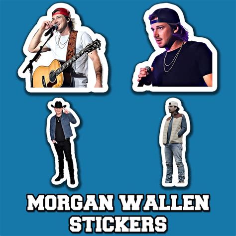 Morgan Wallen Stickers Etsy