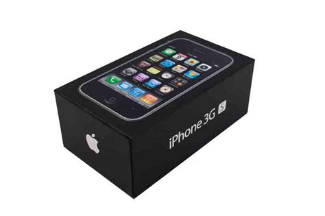 Original Black Box For Iphone 3gs