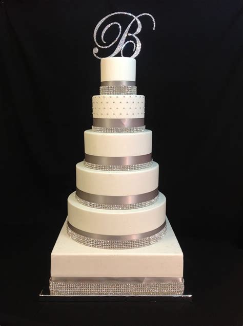 Bling Cake 14 Sq 12 10864 Round Tiers Bling Cakes