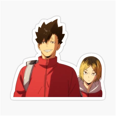 Haikyuu Stickers Kenma And Kuroo