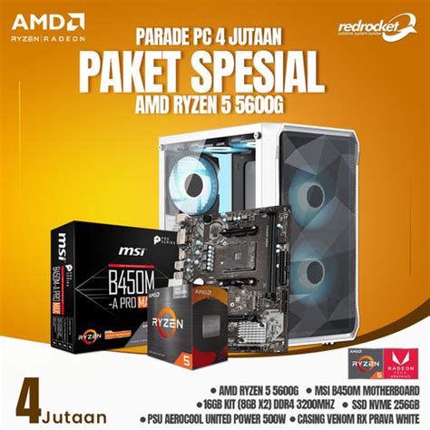 Jual Pc Rakitan Amd Ryzen G B M Gb Ram Gb Nvme Komputer