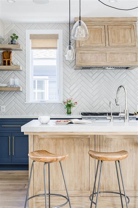 10 Herringbone Kitchen Backsplash Ideas Better Than Subway Tile In 2020