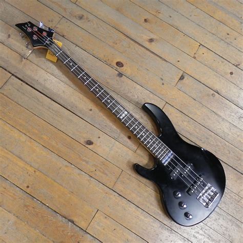 Esp Ltd 4 String Lefty Bass Black Reverb