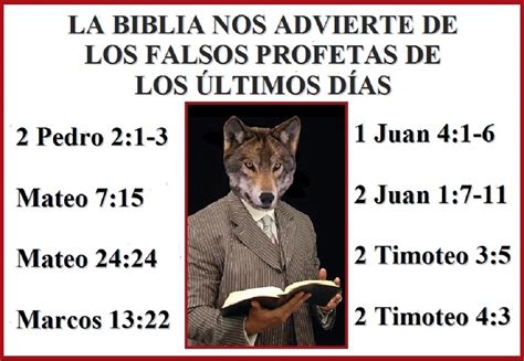 Caracter Sticas De Los Falsos Profetas Evangelio Real