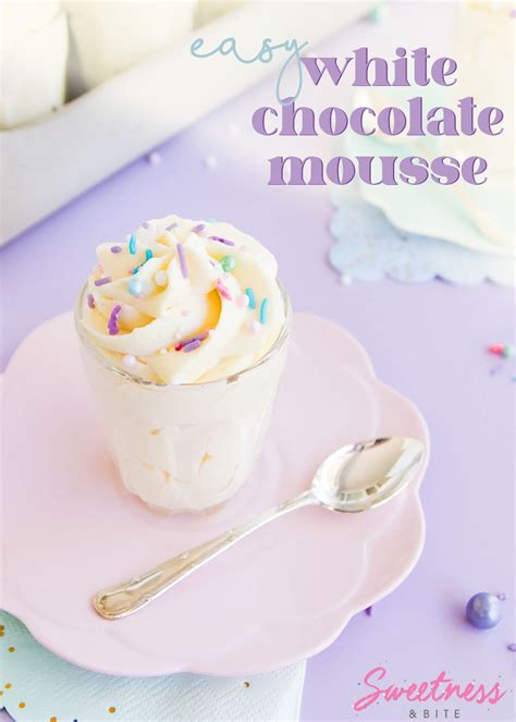 Tcby White Chocolate Mousse Recipe | Deporecipe.co