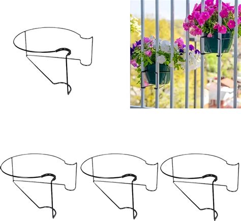 Floating Garden Railing Planter Shelf Round Hanging Railscapes Plant