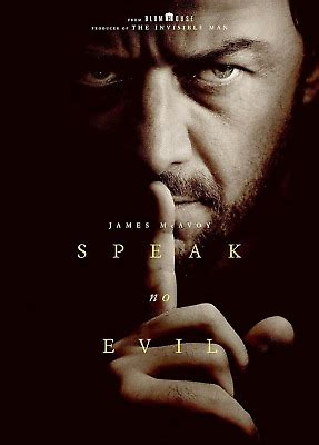 Speak No Evil Dvd Movie With Slip Cover Free Shipping Region Free