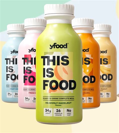 Yfood This Is Food Ready To Drink Complete Meal Replacement 34g Protein