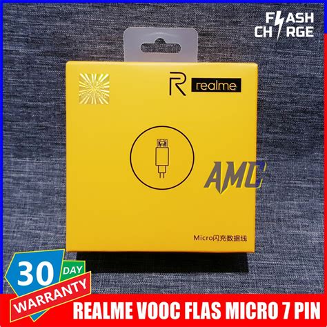 Jual Kabel Data Realme Pro Vooc Flash Charge Original Micro Usb