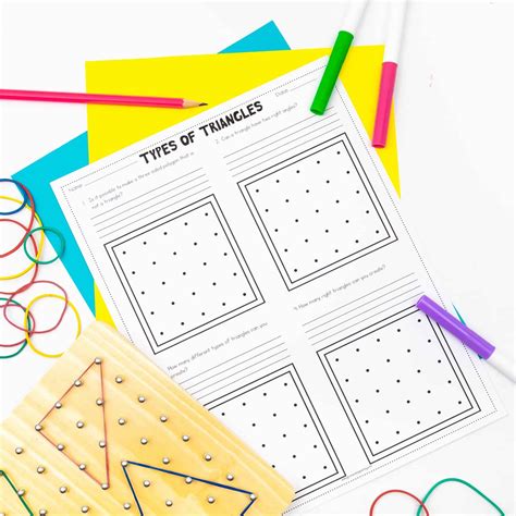 Geometry Worksheets & Activities - Ashleigh's Education Journey