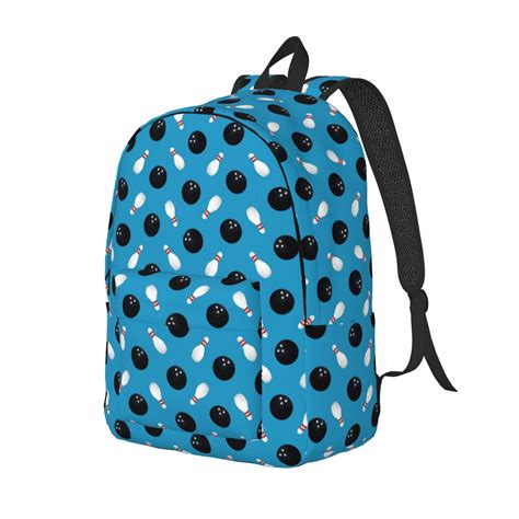 Giroia Bowling Balls For Class Work Travel Or Laptop Canvas Daypack