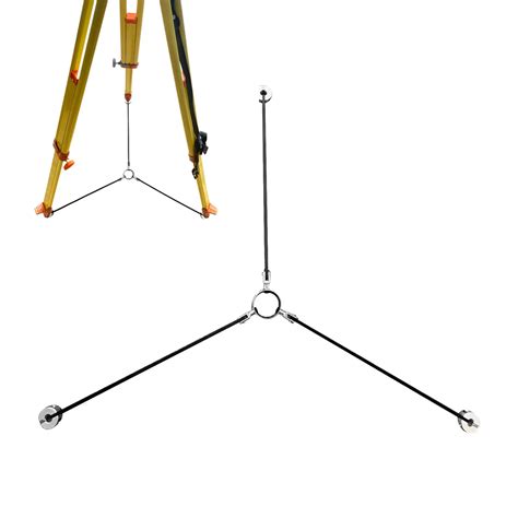 Stabilizer Floor Guide Tripod Star Foldable Surveying Tripod Prism Pole