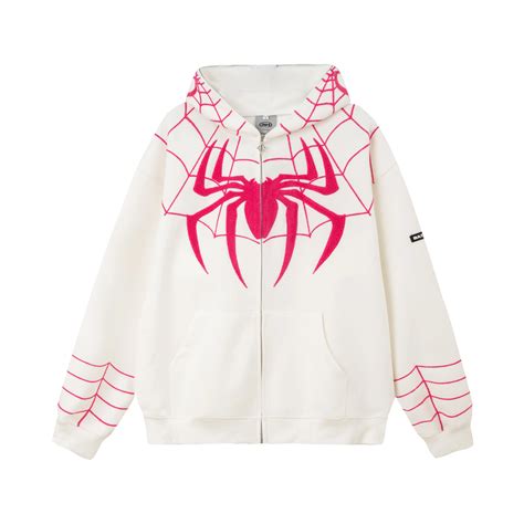 Spiderman Inspired Oversized Zipper Hoodie - NEWME