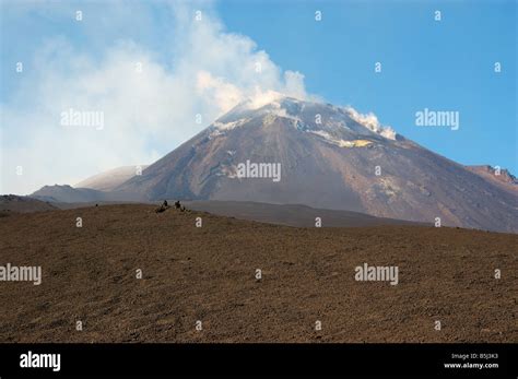 active volcano stock photo alamy