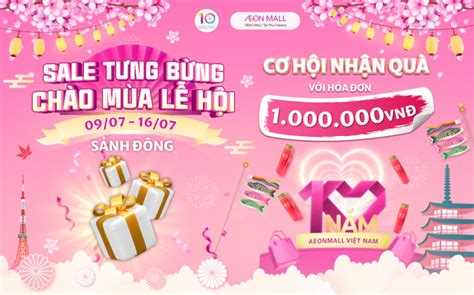 EN SALE TƯNG BỪNG CHÀO MỪNG LỄ HỘI AEON MALL Tân Phú Celadon