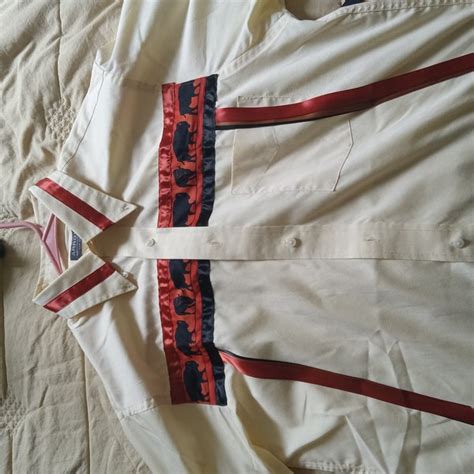 Large Size 16 Mens Ribbon Shirt Regalia Pow Wow Etsy